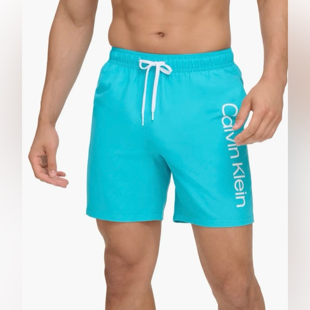 CALVIN KLEIN CORE VOLLEY SWIM TRUNKS, NWT